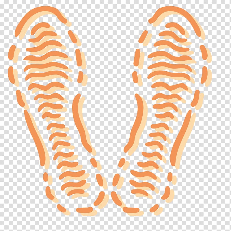 , Sole footprints transparent background PNG clipart