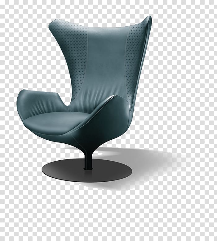 Wing chair Natuzzi Den Swivel chair, chair transparent background PNG clipart