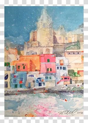 Watercolor painting Acrylic paint Modern art, painting transparent background PNG clipart thumbnail