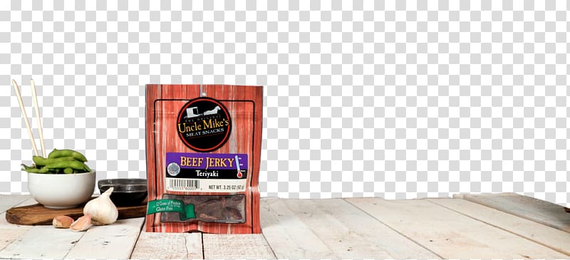 Jerky Beef Marination Teriyaki Soy Sauce, paprika flavour transparent background PNG clipart