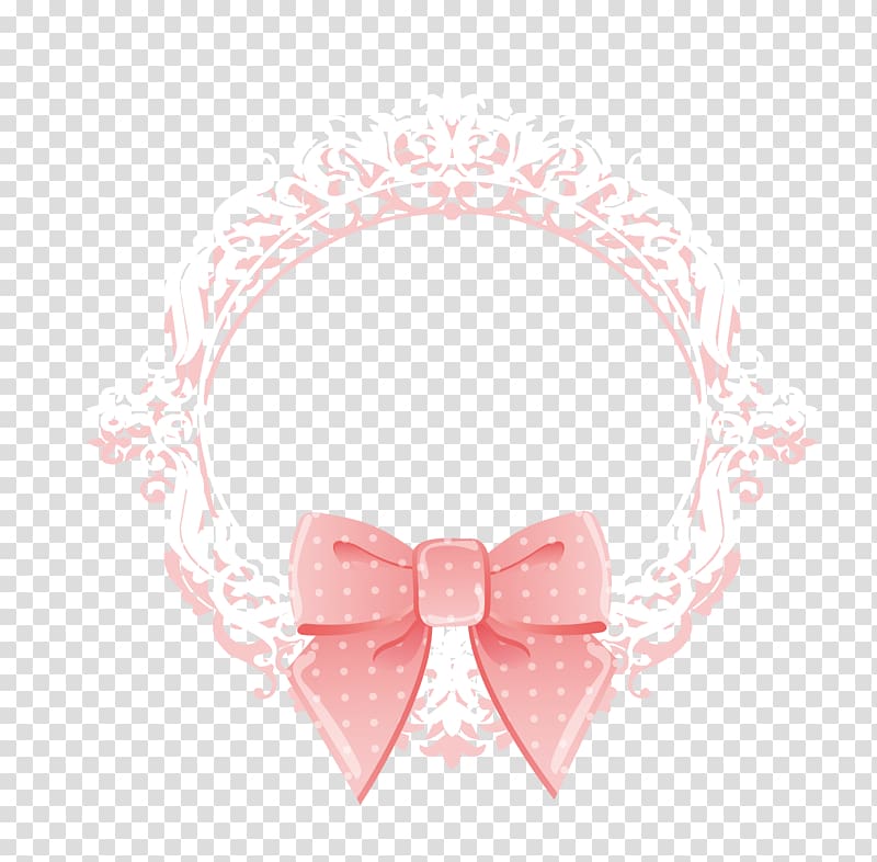 Pink Shoelace knot Euclidean , Bow transparent background PNG clipart
