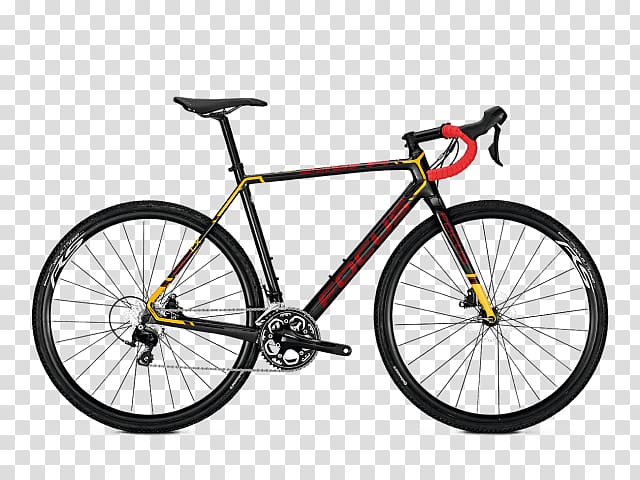 Cyclo-cross bicycle SRAM Rival 1 Hydraulic Disc Brake, bicycle transparent background PNG clipart
