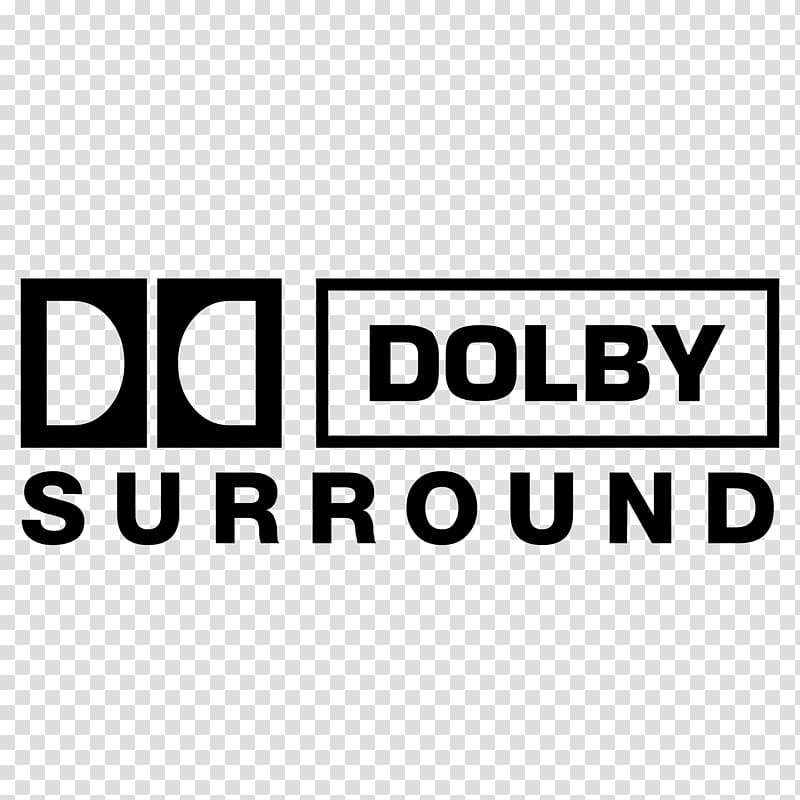 Dolby Pro Logic Dolby Digital Dolby Laboratories Surround sound Dolby Stereo, black and white spotify logo transparent background PNG clipart
