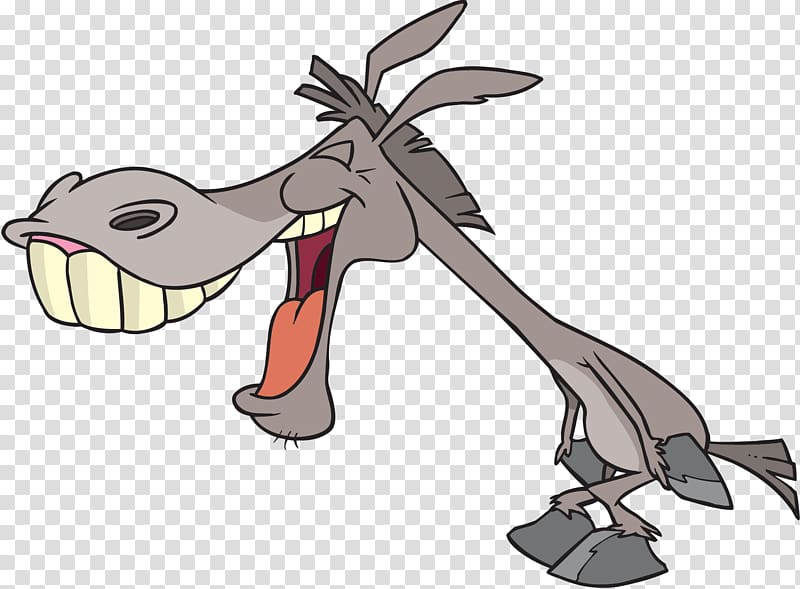 Donkey Laughter , donkey transparent background PNG clipart