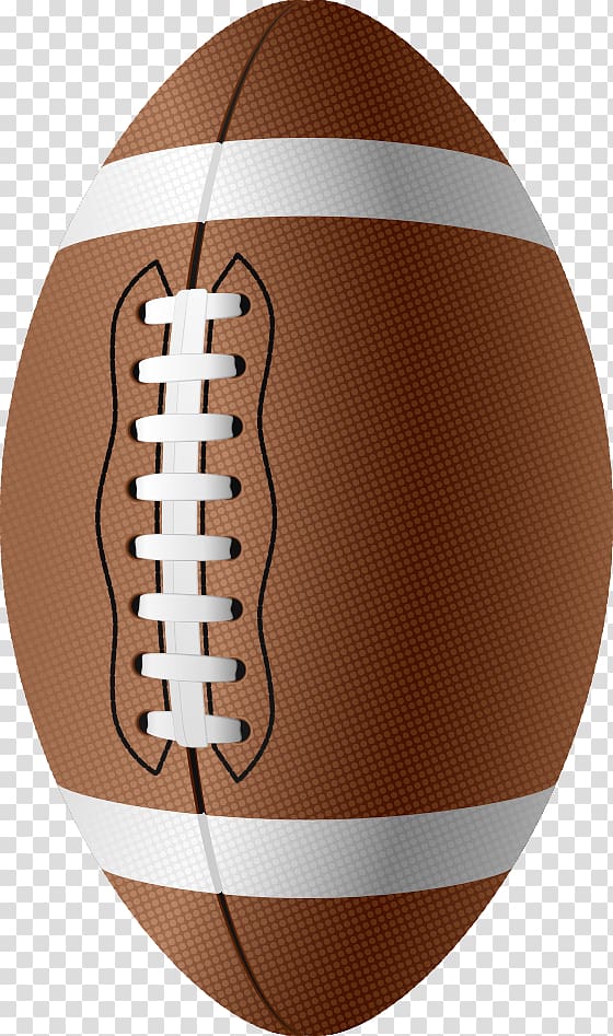 Brown baseball illustration, NFL American football , football transparent  background PNG clipart | HiClipart