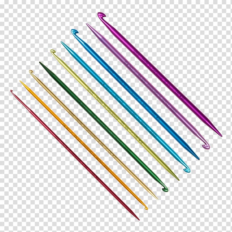 Crochet hook Knitting needle Hand-Sewing Needles, stitch needle transparent background PNG clipart