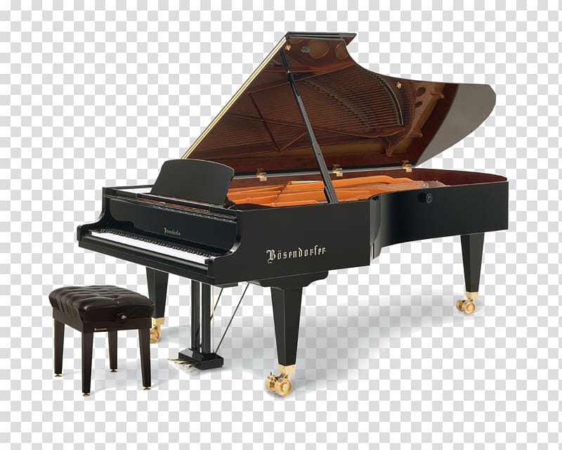 Grand piano Imperial Bösendorfer Pianist, piano transparent background PNG clipart