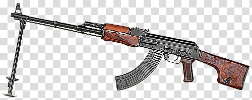 Machine gun transparent background PNG clipart