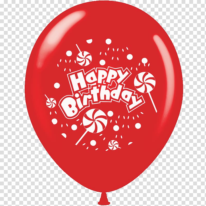 Balloon Birthday Gift Party , plastering effect transparent background PNG clipart