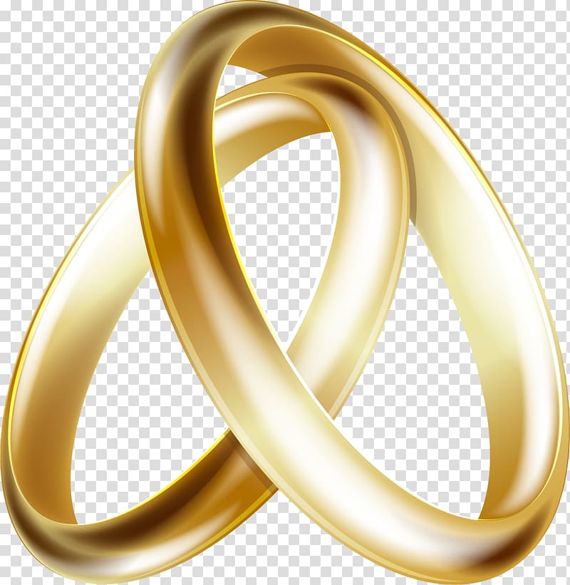 Wedding ring Gold, Luxury gold circle ring transparent background PNG clipart