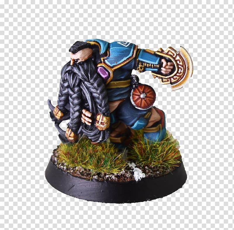 Blood Bowl Dwarf Figurine Wargaming Team, Dwarf transparent background PNG clipart