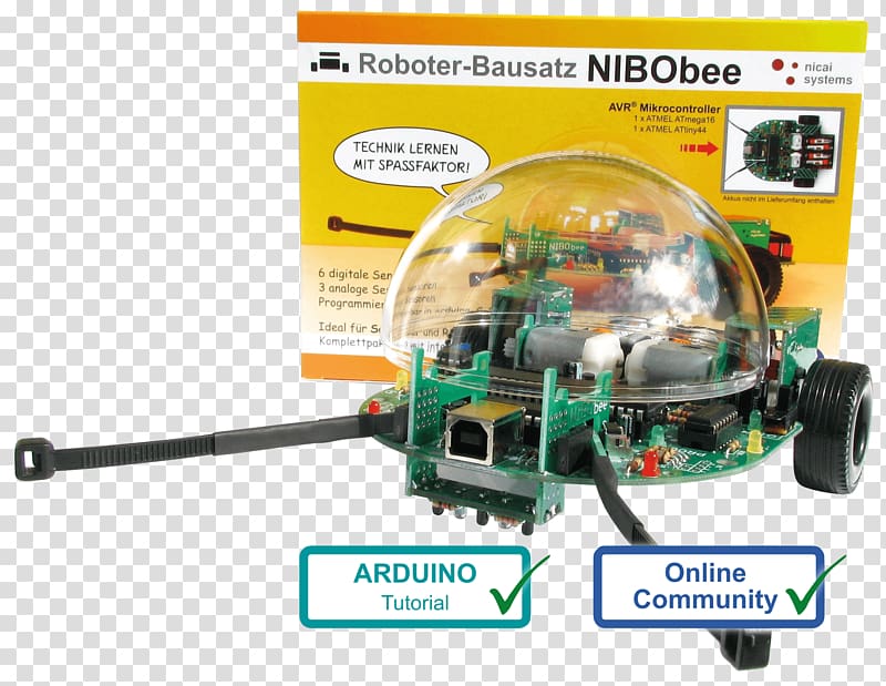 NIBObee Autonomous robot Robot kit Technology, robot transparent background PNG clipart