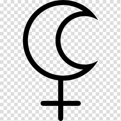 Lilith Astrological symbols Astrology Luna negra, symbol transparent background PNG clipart