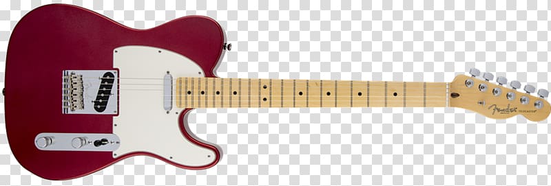 Fender Standard Telecaster Fender Standard Stratocaster Fender Telecaster Guitar Candy apple red, Fender Musical Instruments Corporation transparent background PNG clipart