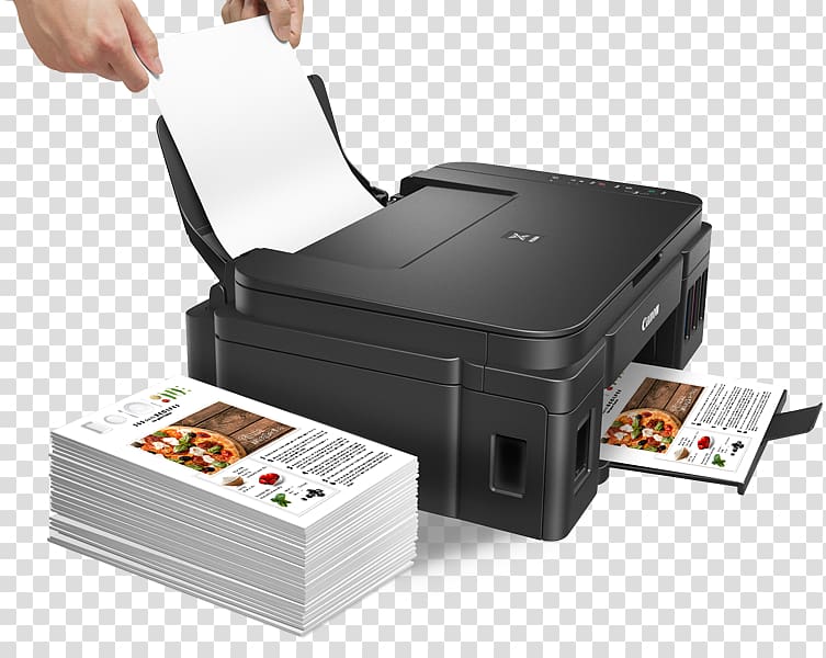 Inkjet printing Multi-function printer Canon, printer transparent background PNG clipart