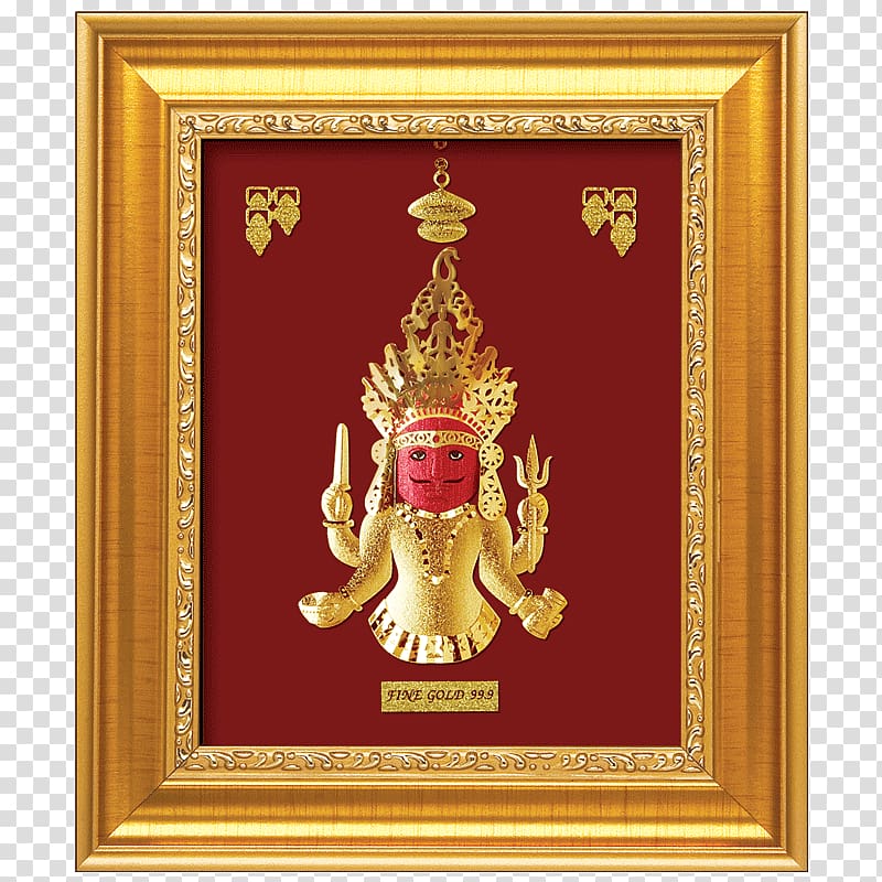 Gold plating Tirumala Venkateswara Temple Frames, gold transparent background PNG clipart