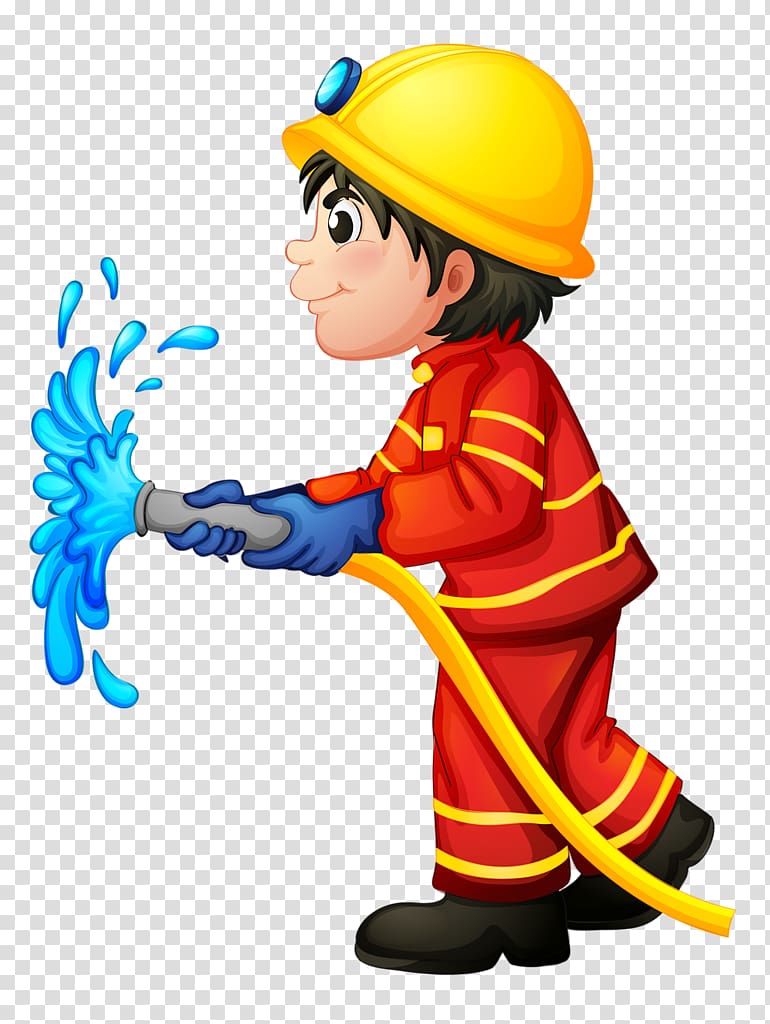 Firefighter Fire station Fire department Fire hydrant , firefighter transparent background PNG clipart