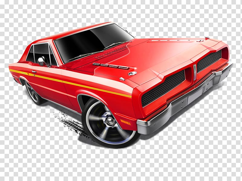 red muscle car , 2014 Dodge Charger Car Chevrolet Camaro Plymouth Road Runner, hot wheels transparent background PNG clipart