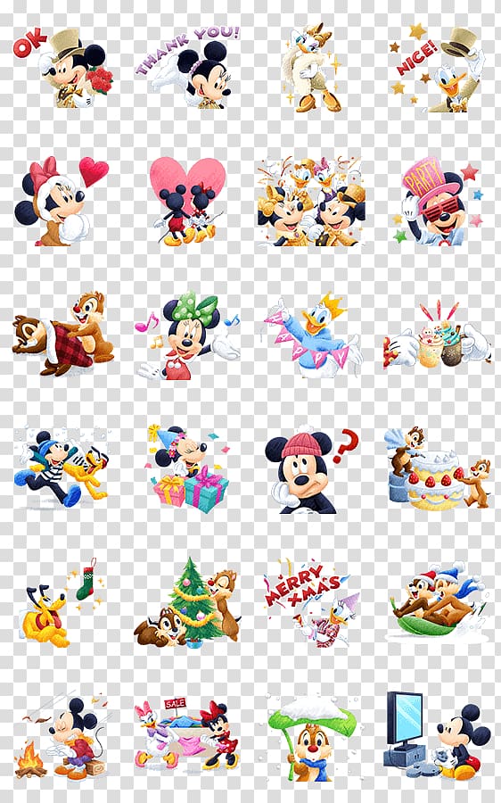 Mickey Mouse Sticker The Walt Disney Company Disney Tsum Tsum LINE, mickey mouse transparent background PNG clipart