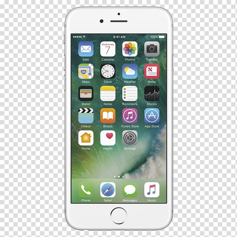 iPhone 7 Plus Telephone iPhone 6S LTE Smartphone, apple iphone transparent background PNG clipart