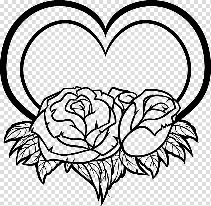 Coloring book Valentine\'s Day Adult Child Page, valetines transparent background PNG clipart