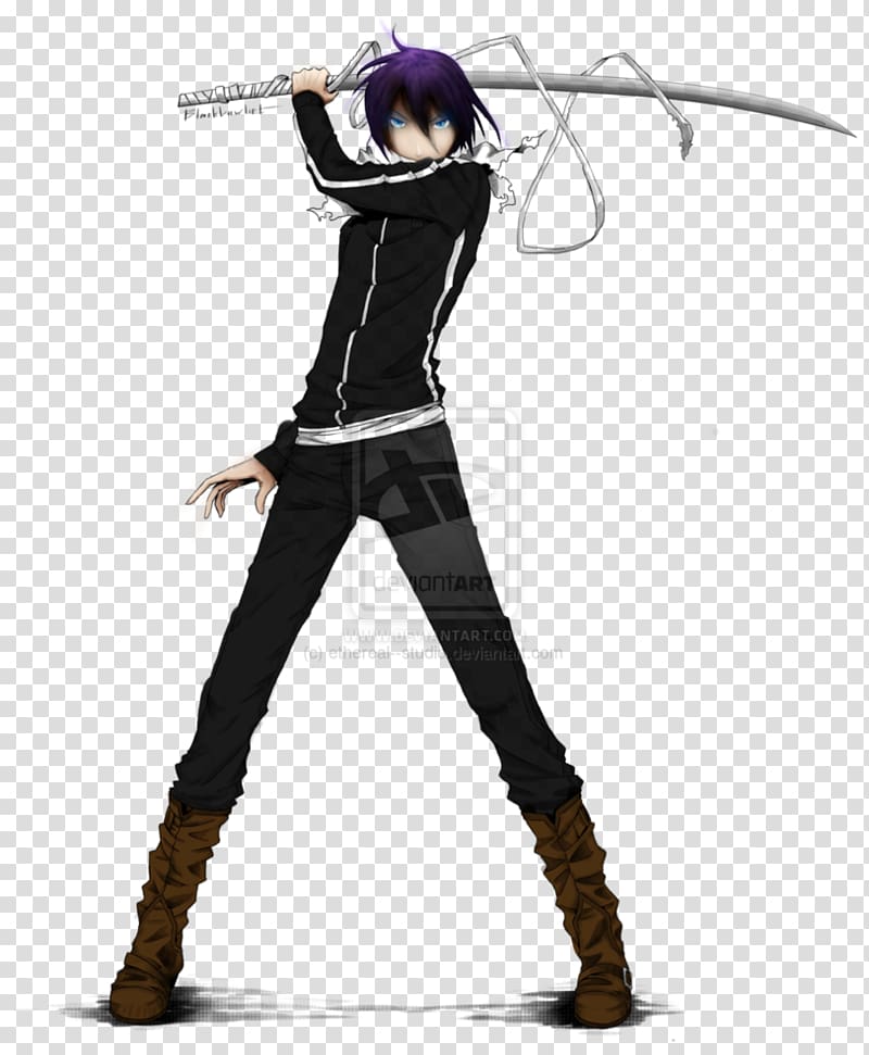 Noragami Yato-no-kami Rendering, Manga boy transparent background PNG clipart