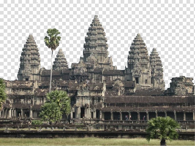 cambodia's famous angkor wat transparent background PNG clipart