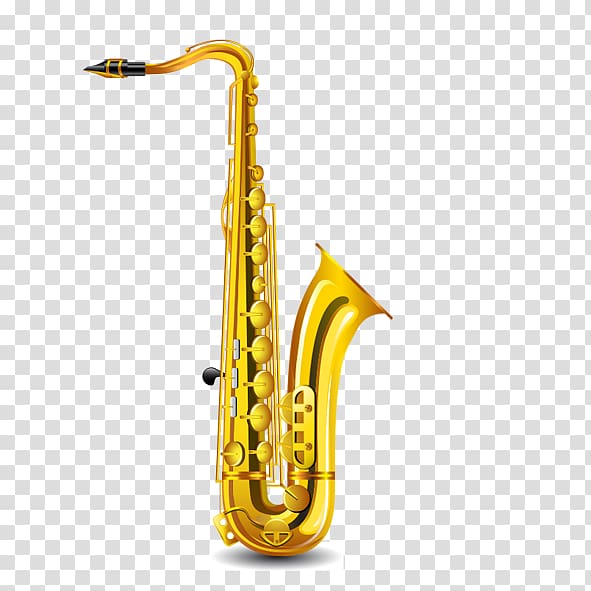 Saxophone Musical instrument Cartoon Orchestra, Musical Instruments transparent background PNG clipart