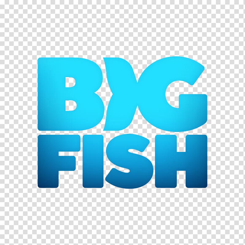 Big Fish Games YouTube Video Games Logo, youtube transparent background PNG clipart