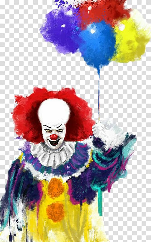 It Stephen King Clown Art Horror, pennywise drawing transparent background PNG clipart