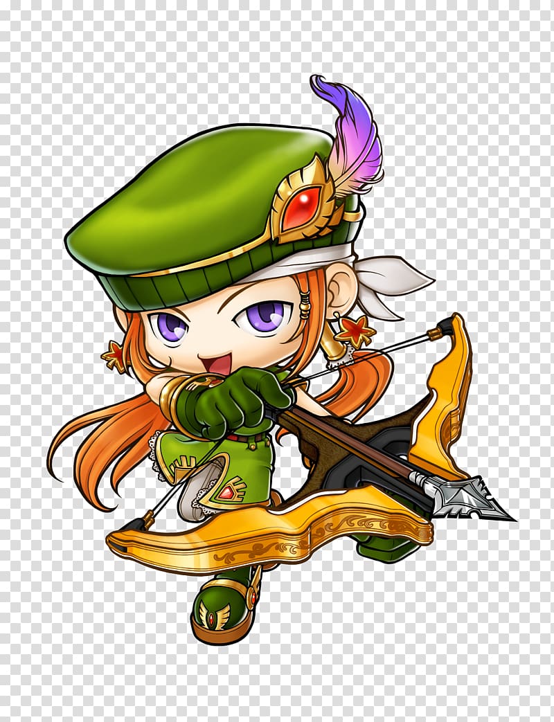 MapleStory Crossbow Thief Video game Chibi, others transparent background PNG clipart