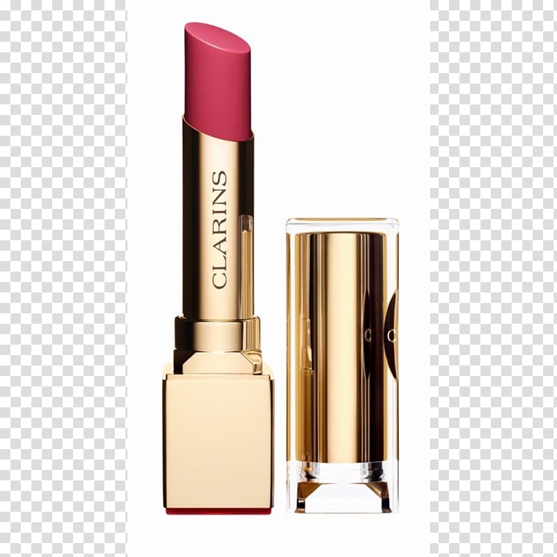 Clarins Rouge Eclat Lipstick Clarins Joli Rouge Lipstick Cosmetics, lipstick transparent background PNG clipart