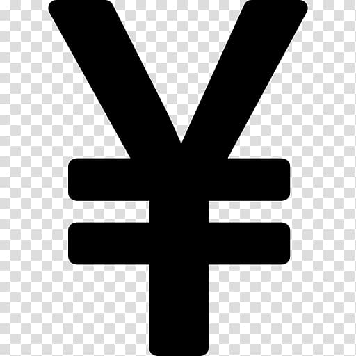 Yen sign Japanese yen Currency symbol Euro sign, symbol transparent background PNG clipart