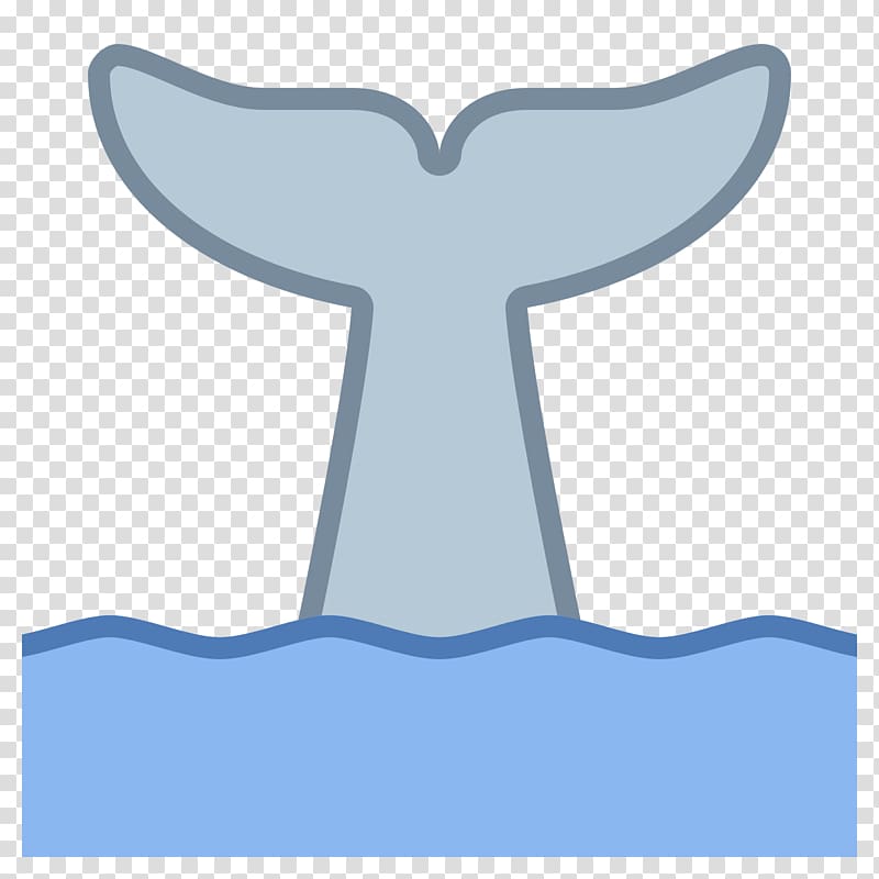 Whale tail Whale tail Computer Icons , stick to the end transparent background PNG clipart
