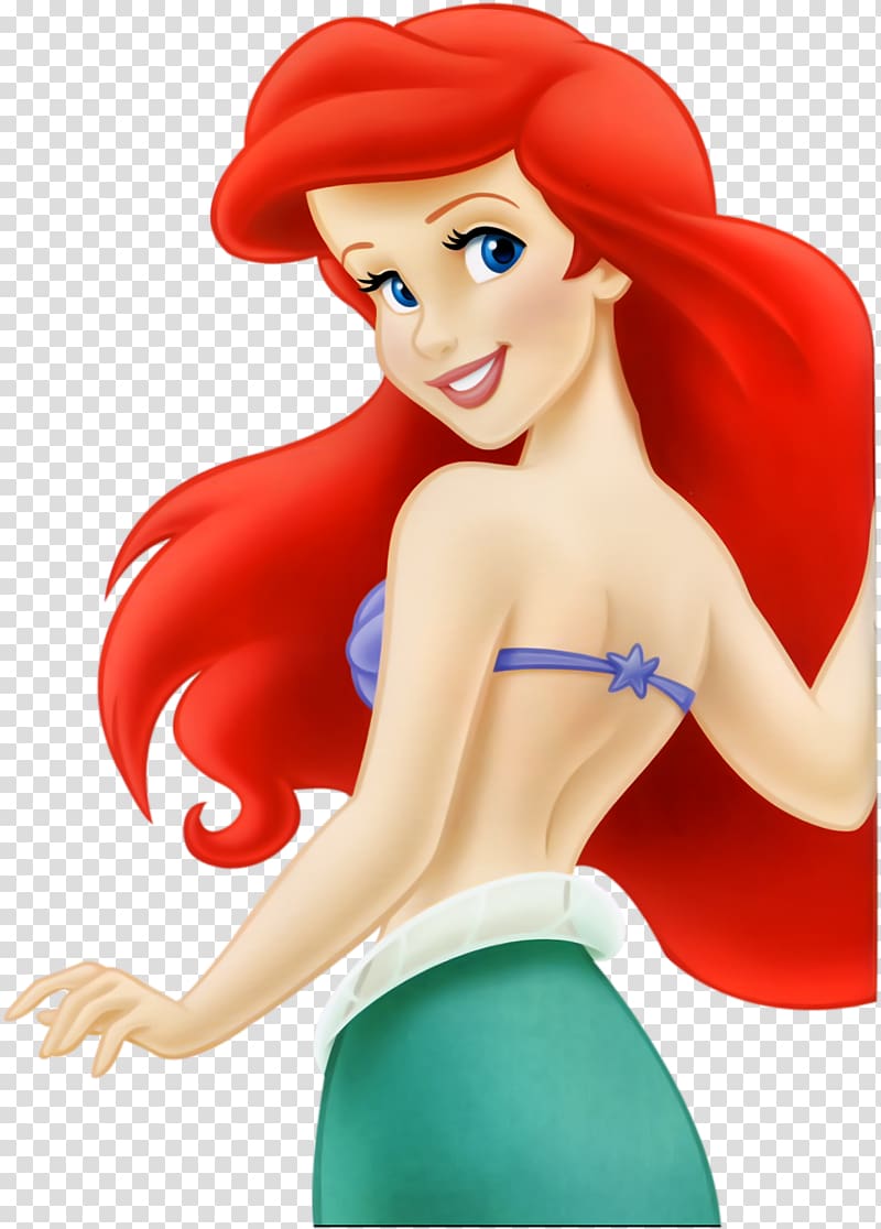 Disney Ariel illustration, Ariel The Little Mermaid Disney Princess The Walt Disney Company, Mermaid transparent background PNG clipart