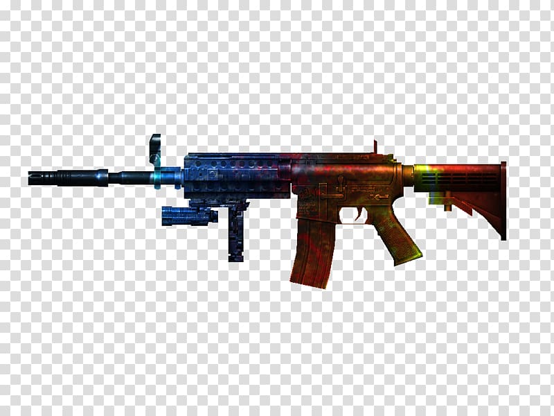 M4 carbine Airsoft Guns Rifle, assault rifle transparent background PNG clipart