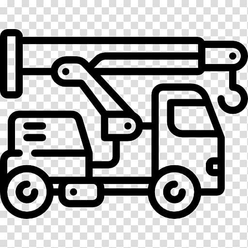 Car Dump truck Mobile crane, car transparent background PNG clipart