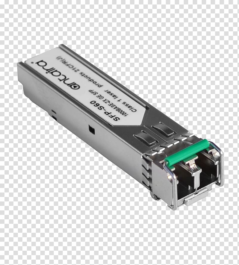 Small form-factor pluggable transceiver Network Cards & Adapters Router Computer network, Xfp Transceiver transparent background PNG clipart
