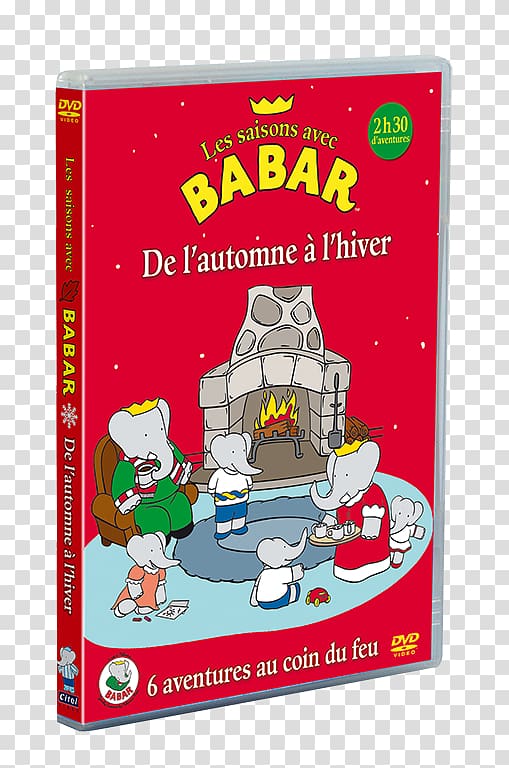 Babar the Elephant Babar Family Time Winter France Season, winter transparent background PNG clipart