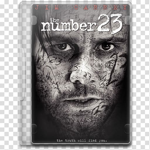 Jim Carrey The Number 23 Infinifilm Thriller, Number 1 Icon transparent background PNG clipart