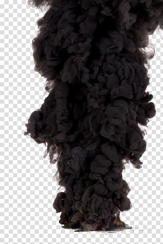 black textile, Black and white Aesthetics Smoke , Black smoke transparent background PNG clipart