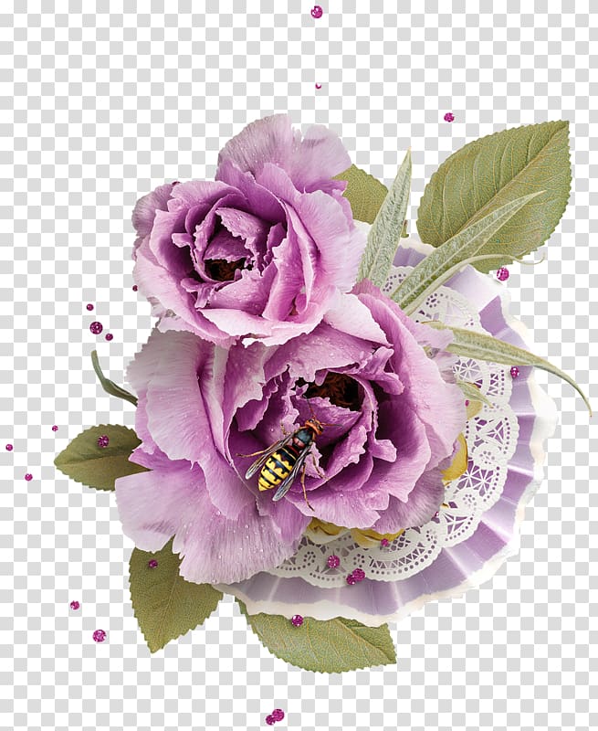 Cut flowers Floral design Purple Garden roses, nostalgia seal transparent background PNG clipart