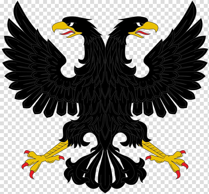 Double-headed eagle Byzantine Empire Great Seal of the United States, eagle transparent background PNG clipart