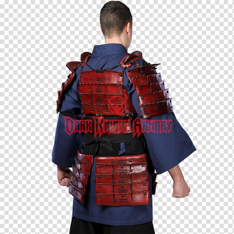 Japanese armour larp samurai Dō, Samurai armor transparent background PNG clipart