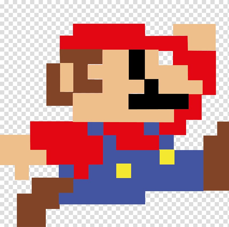 Super Mario illustration, New Super Mario Bros. U Super Mario 64, 8 BIT transparent background PNG clipart