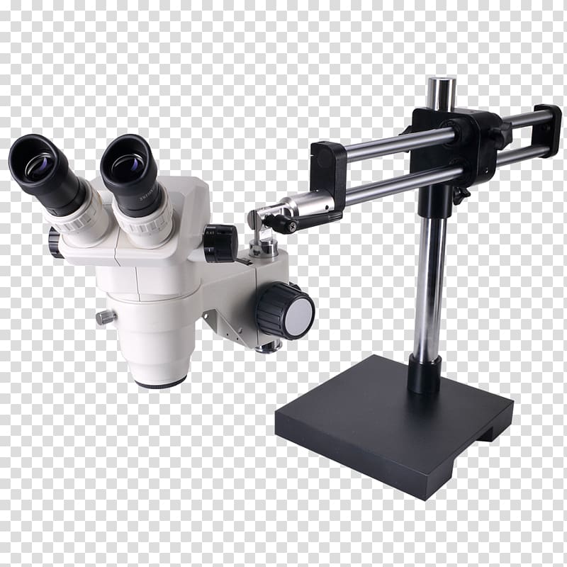 Stereo microscope Optical microscope OM99-V15 6.5X-45X Zoom Stereo Boom Microscope Light, digital stereo microscope transparent background PNG clipart