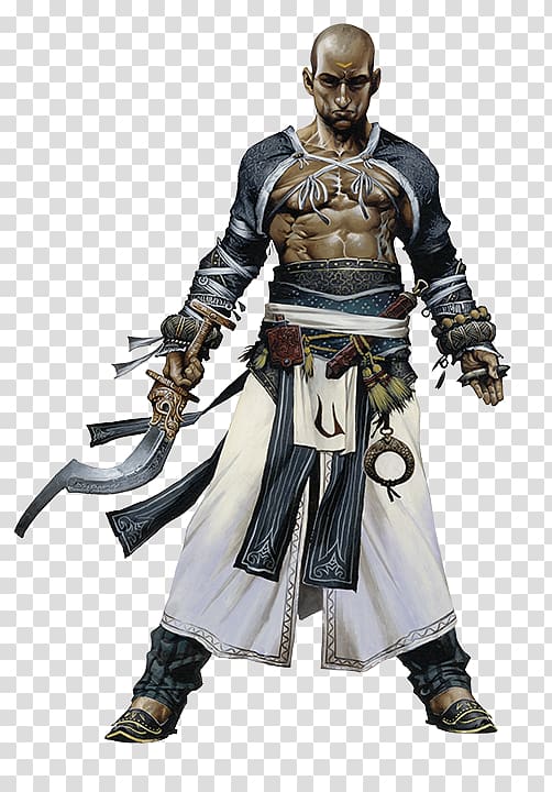 Pathfinder Roleplaying Game Dungeons & Dragons Warrior monk Paizo Publishing, monk transparent background PNG clipart