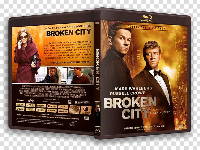 Film Thriller Cinema Hughes brothers Horror, Broken City transparent background PNG clipart