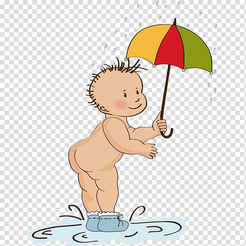 Wedding invitation Baby shower Infant , Rain child transparent background PNG clipart