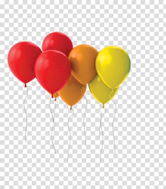 Gas balloon Party Balloon Creations by Carolyn Birthday, Balloons float material transparent background PNG clipart